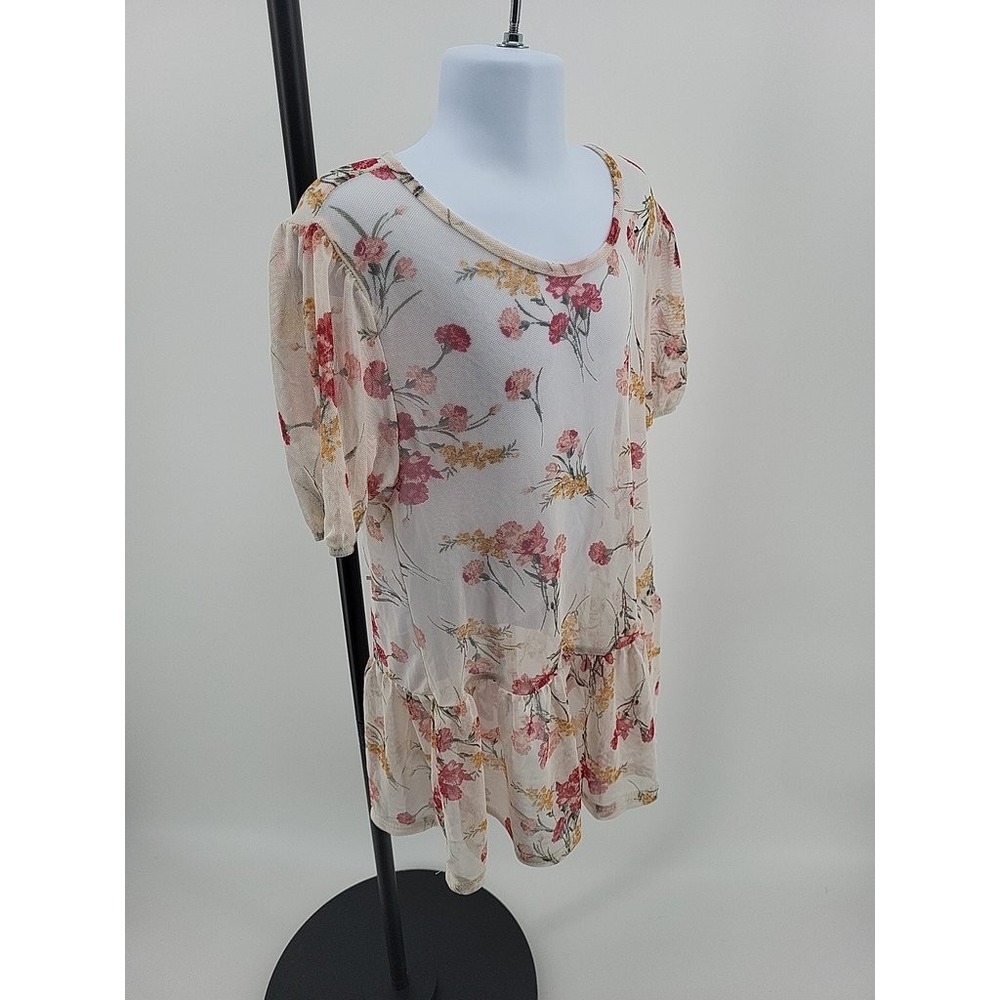 Tiny Willow‎ Girls Medium Sheer Floral Dress